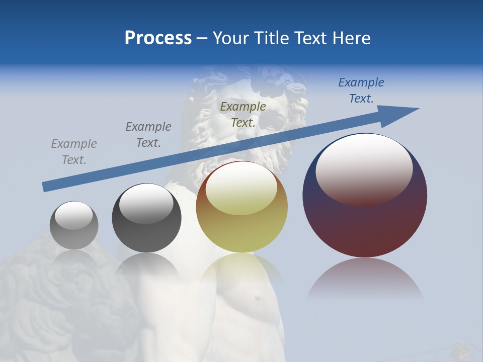 Renaissance Florence Statue PowerPoint Template