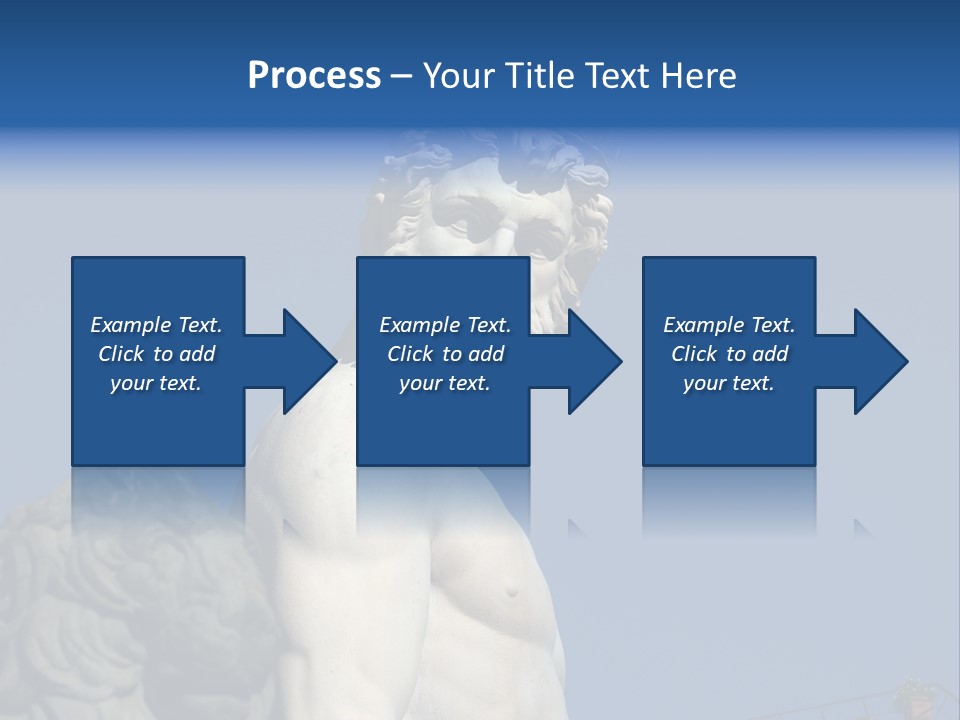 Renaissance Florence Statue PowerPoint Template