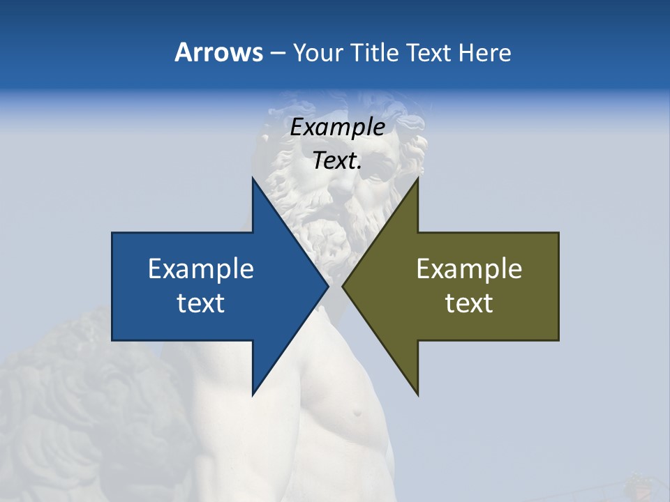 Renaissance Florence Statue PowerPoint Template