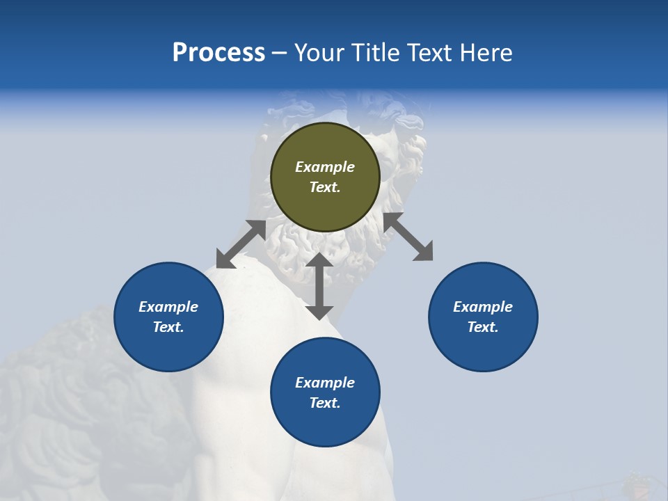 Renaissance Florence Statue PowerPoint Template