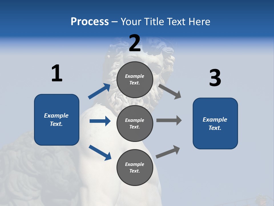 Renaissance Florence Statue PowerPoint Template