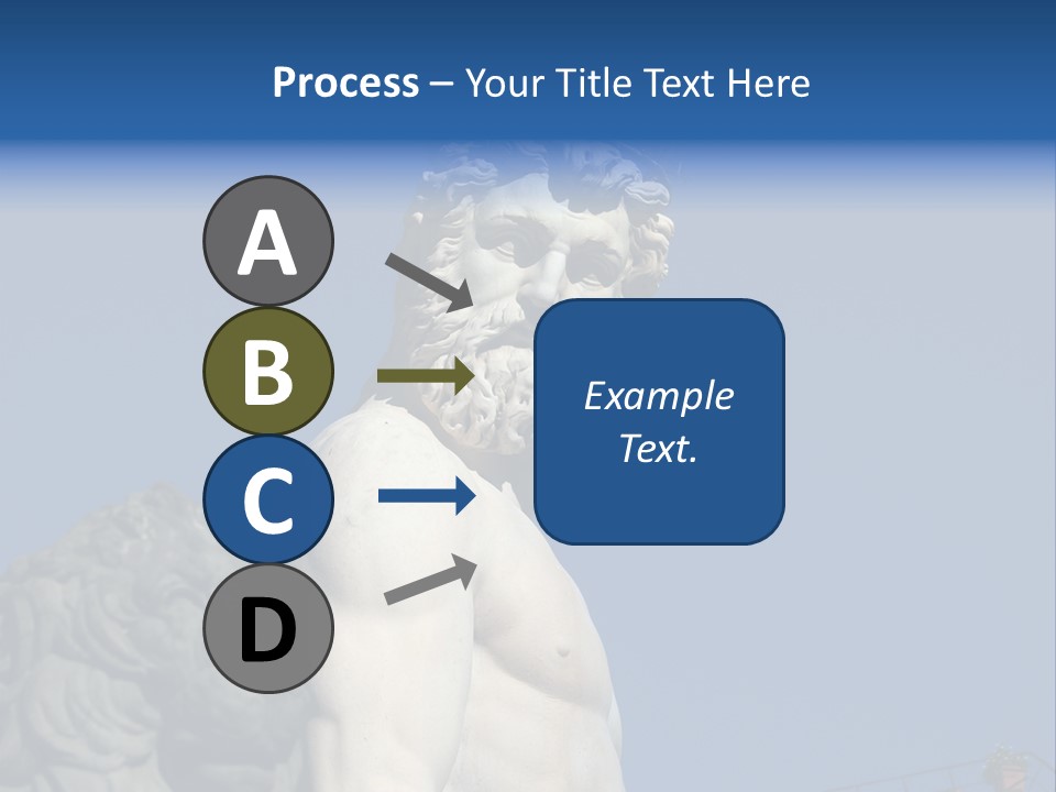Renaissance Florence Statue PowerPoint Template