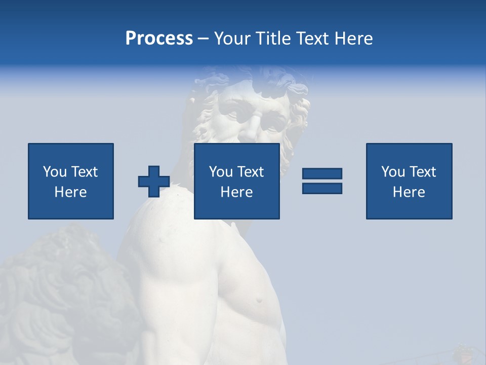 Renaissance Florence Statue PowerPoint Template