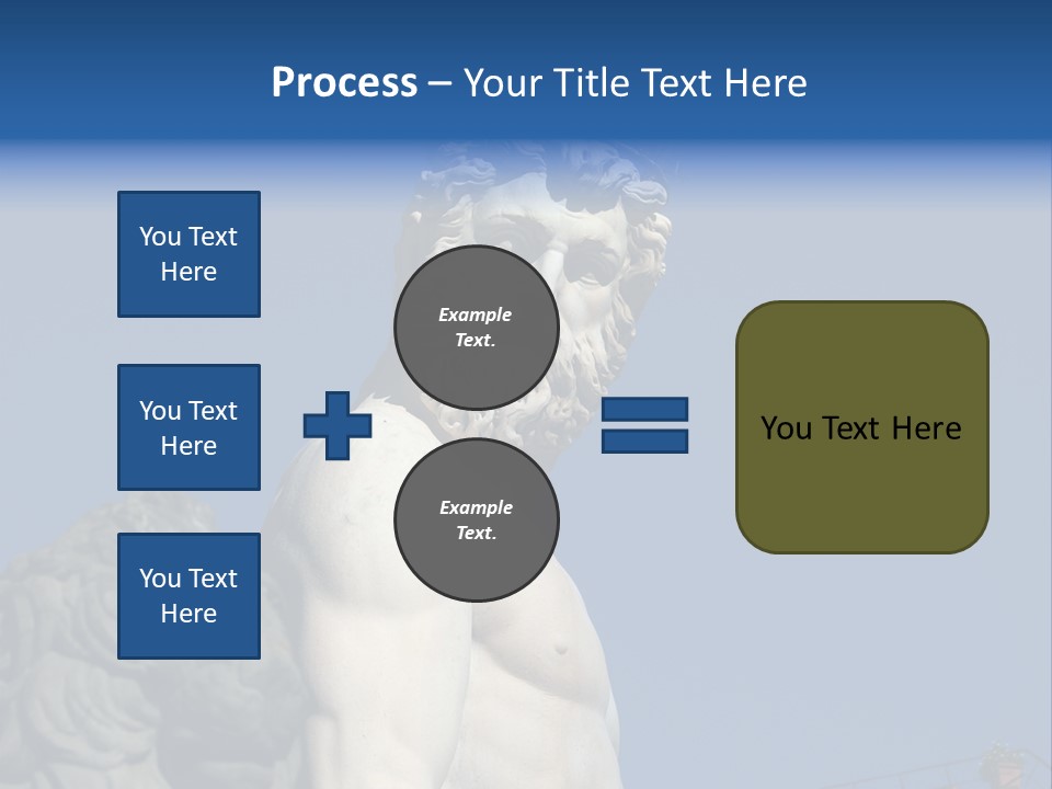 Renaissance Florence Statue PowerPoint Template