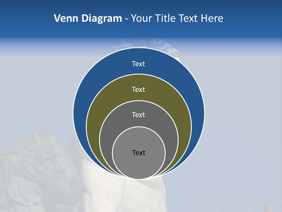 Renaissance Florence Statue PowerPoint Template