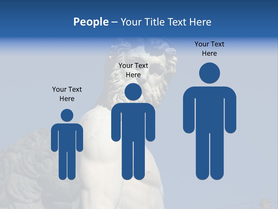 Renaissance Florence Statue PowerPoint Template