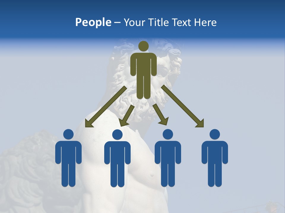 Renaissance Florence Statue PowerPoint Template