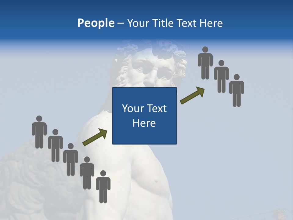 Renaissance Florence Statue PowerPoint Template