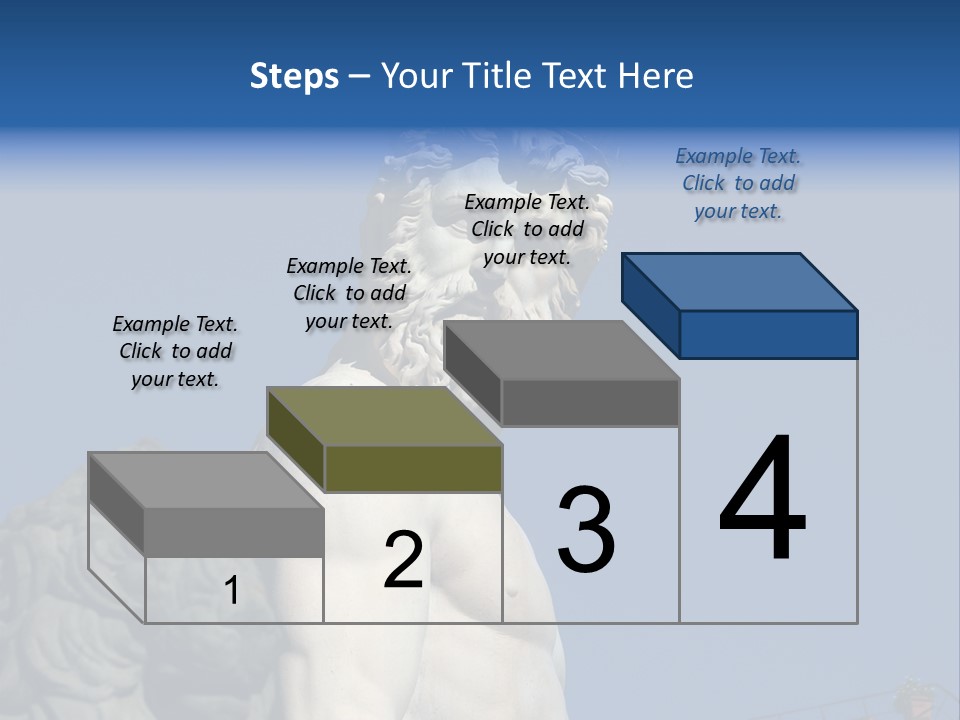 Renaissance Florence Statue PowerPoint Template