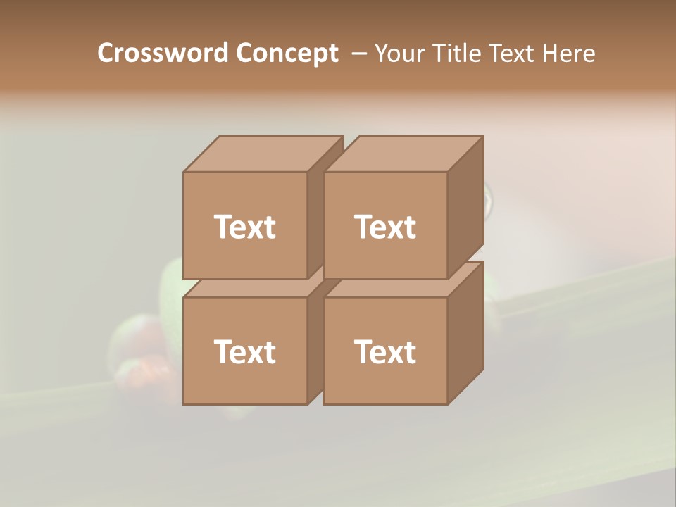 Closeup Moreletii Ecofriendly PowerPoint Template