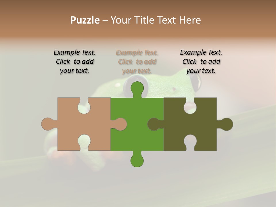 Closeup Moreletii Ecofriendly PowerPoint Template