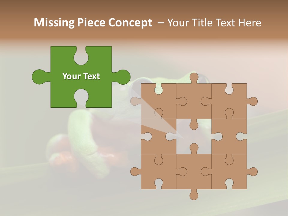 Closeup Moreletii Ecofriendly PowerPoint Template