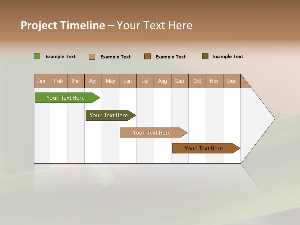Closeup Moreletii Ecofriendly PowerPoint Template