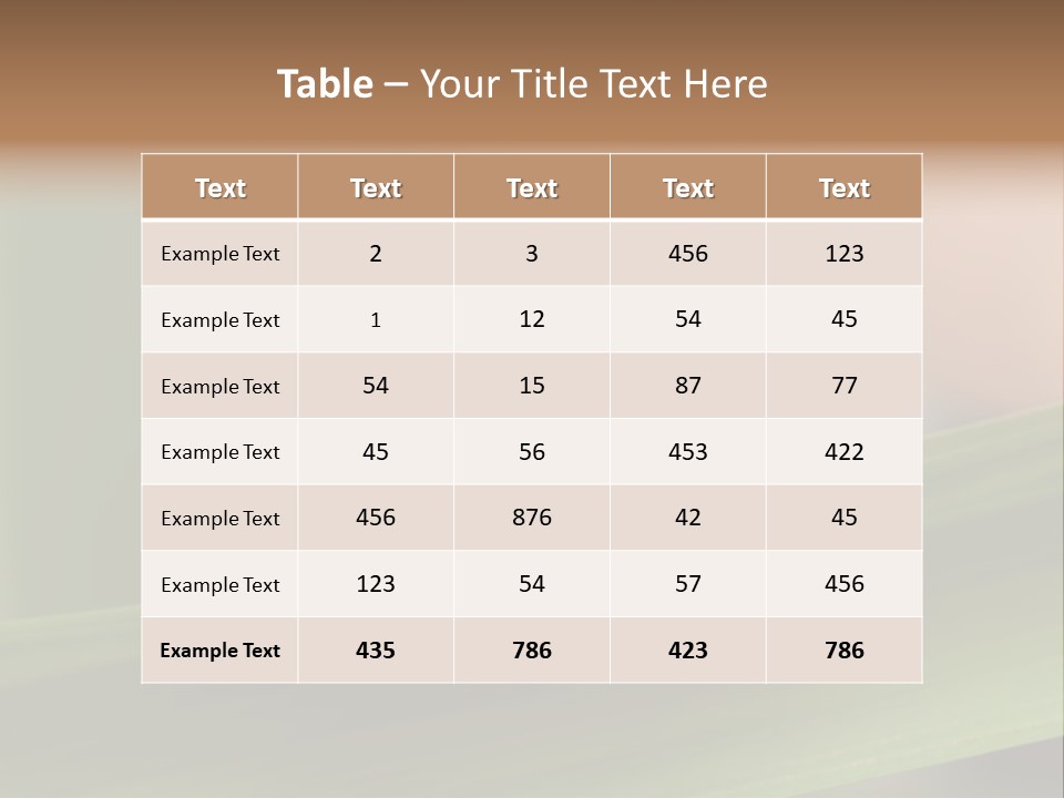 Closeup Moreletii Ecofriendly PowerPoint Template