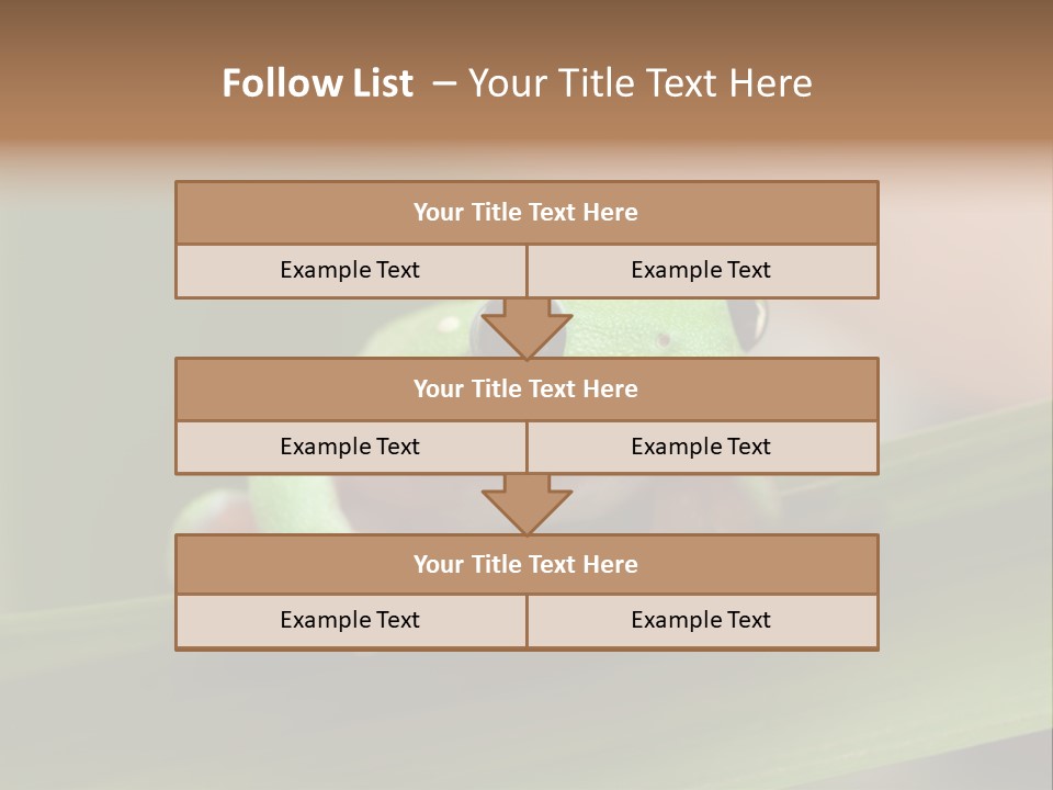 Closeup Moreletii Ecofriendly PowerPoint Template