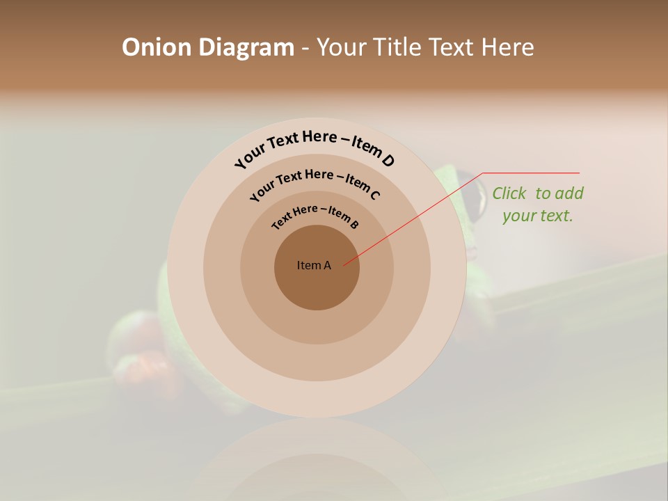 Closeup Moreletii Ecofriendly PowerPoint Template