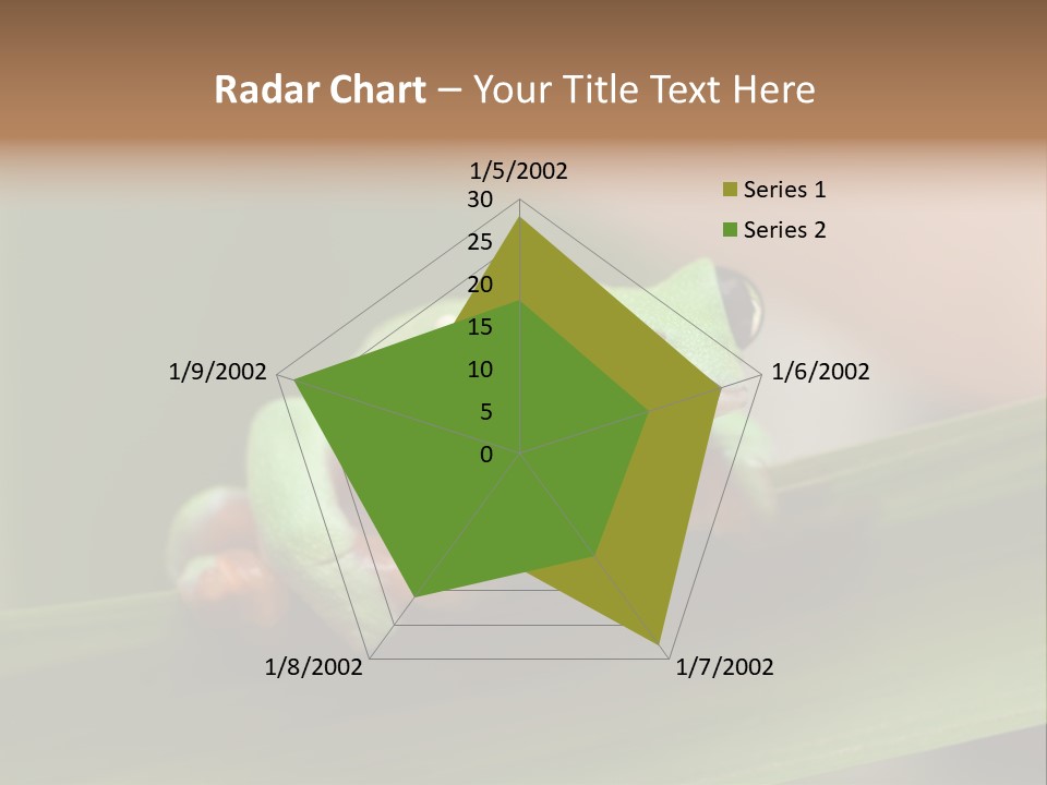 Closeup Moreletii Ecofriendly PowerPoint Template