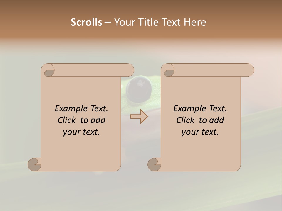 Closeup Moreletii Ecofriendly PowerPoint Template