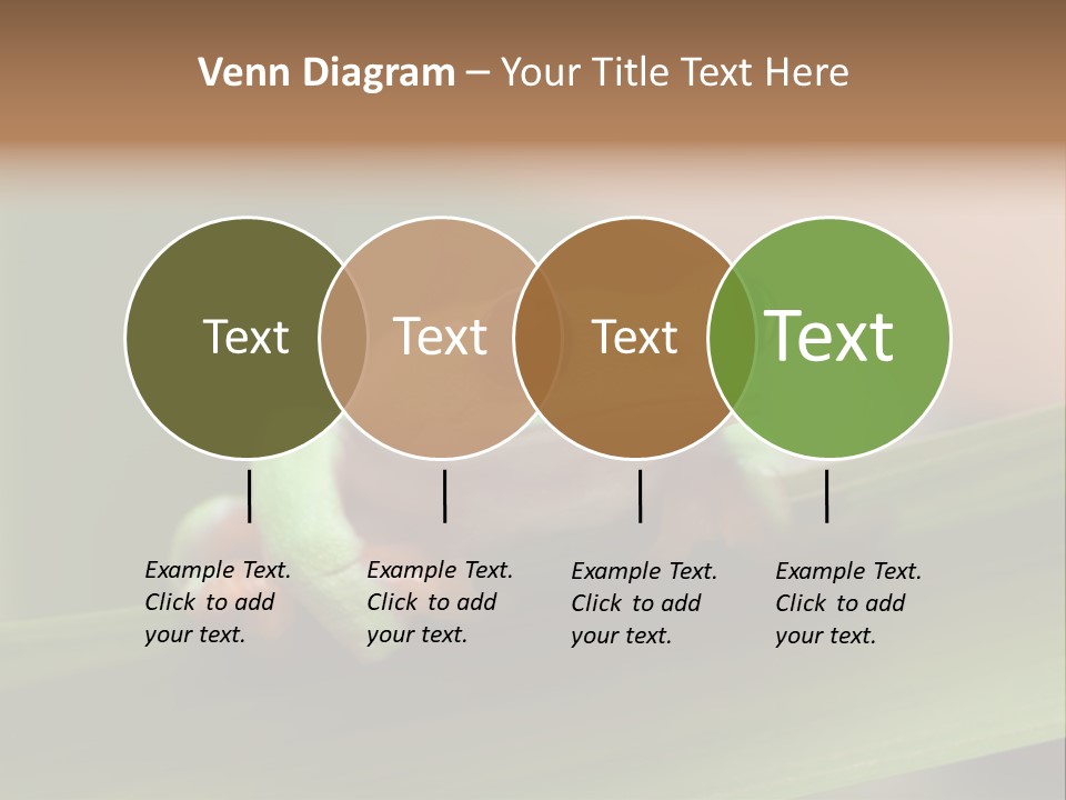 Closeup Moreletii Ecofriendly PowerPoint Template
