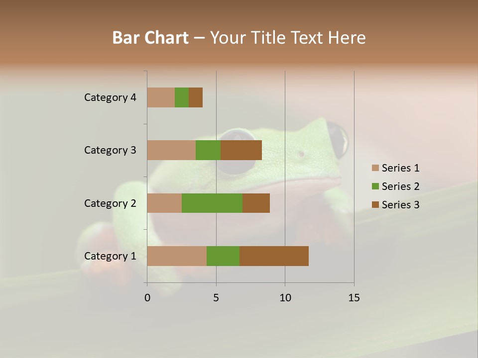 Closeup Moreletii Ecofriendly PowerPoint Template