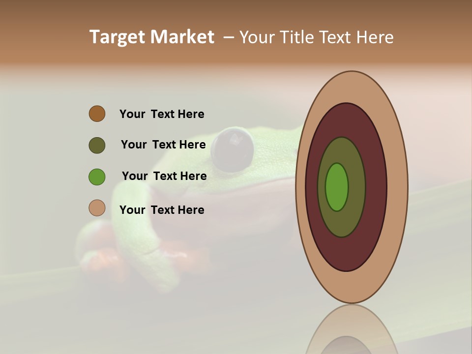 Closeup Moreletii Ecofriendly PowerPoint Template