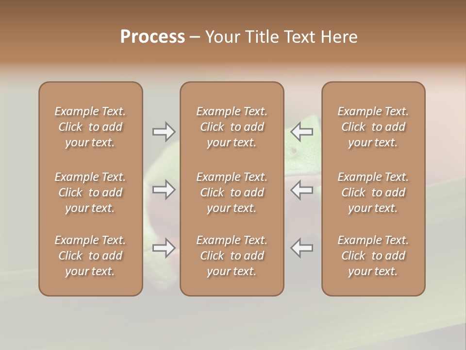 Closeup Moreletii Ecofriendly PowerPoint Template
