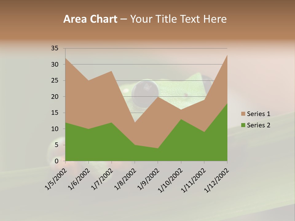 Closeup Moreletii Ecofriendly PowerPoint Template