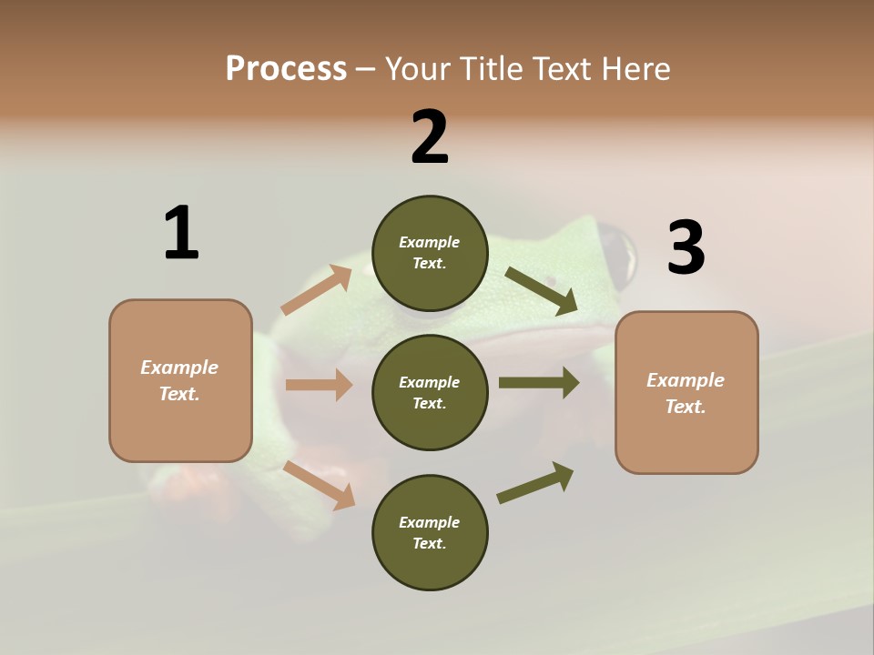 Closeup Moreletii Ecofriendly PowerPoint Template
