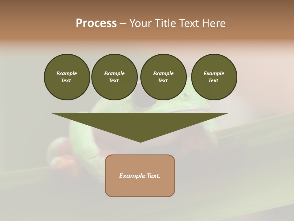 Closeup Moreletii Ecofriendly PowerPoint Template