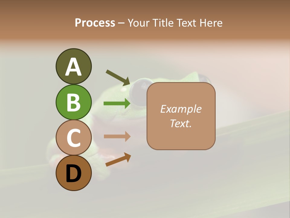 Closeup Moreletii Ecofriendly PowerPoint Template