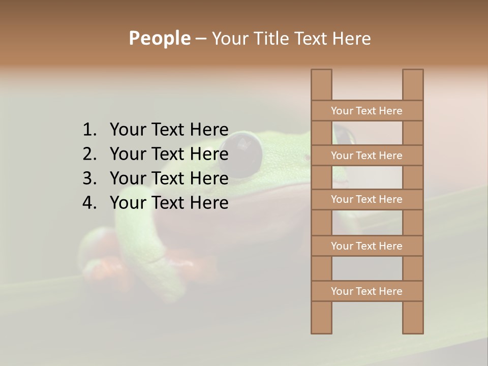 Closeup Moreletii Ecofriendly PowerPoint Template