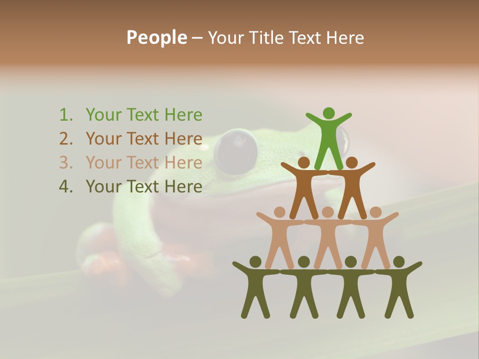 Closeup Moreletii Ecofriendly PowerPoint Template