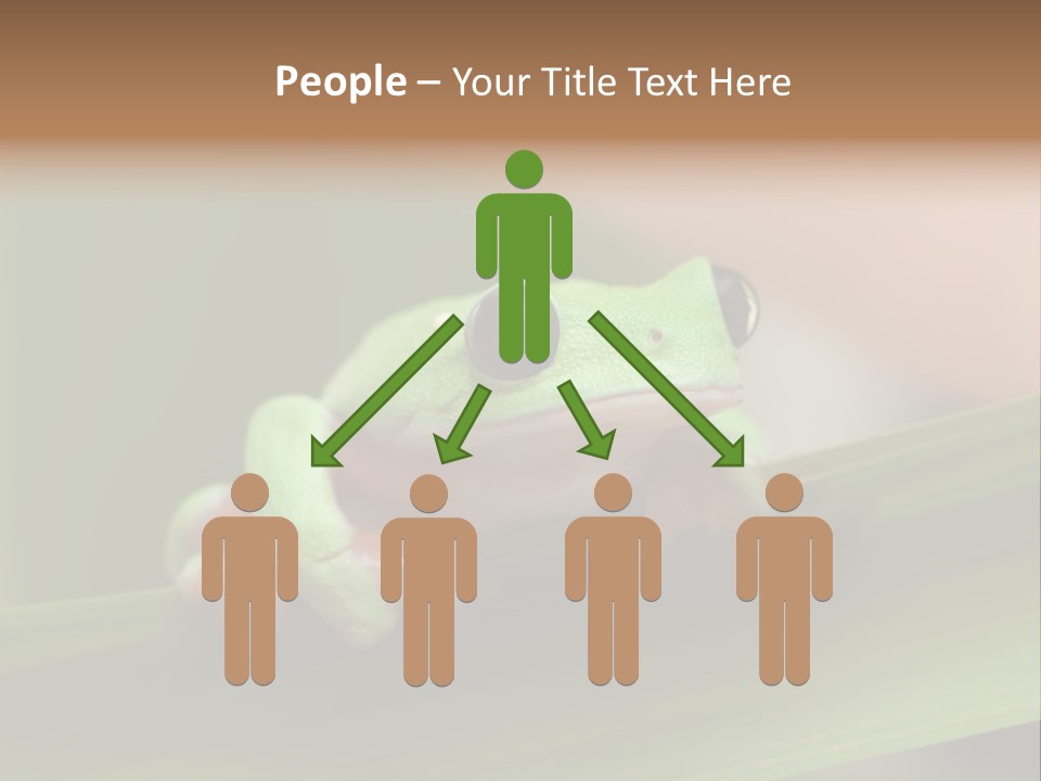 Closeup Moreletii Ecofriendly PowerPoint Template