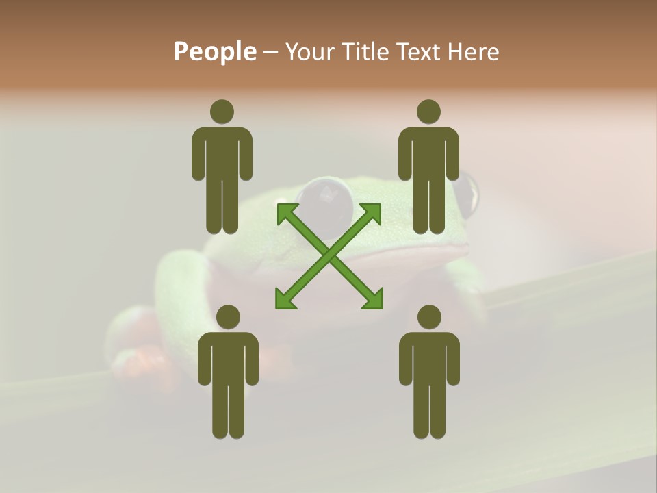 Closeup Moreletii Ecofriendly PowerPoint Template