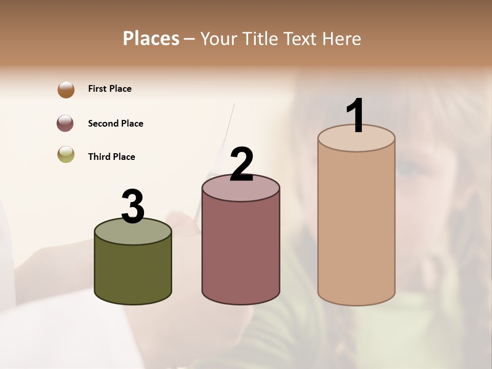 Health Crying Injection PowerPoint Template