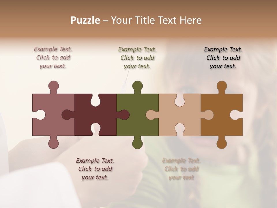 Health Crying Injection PowerPoint Template