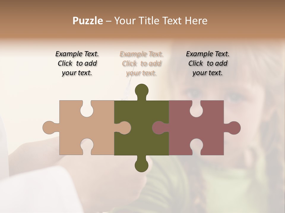 Health Crying Injection PowerPoint Template