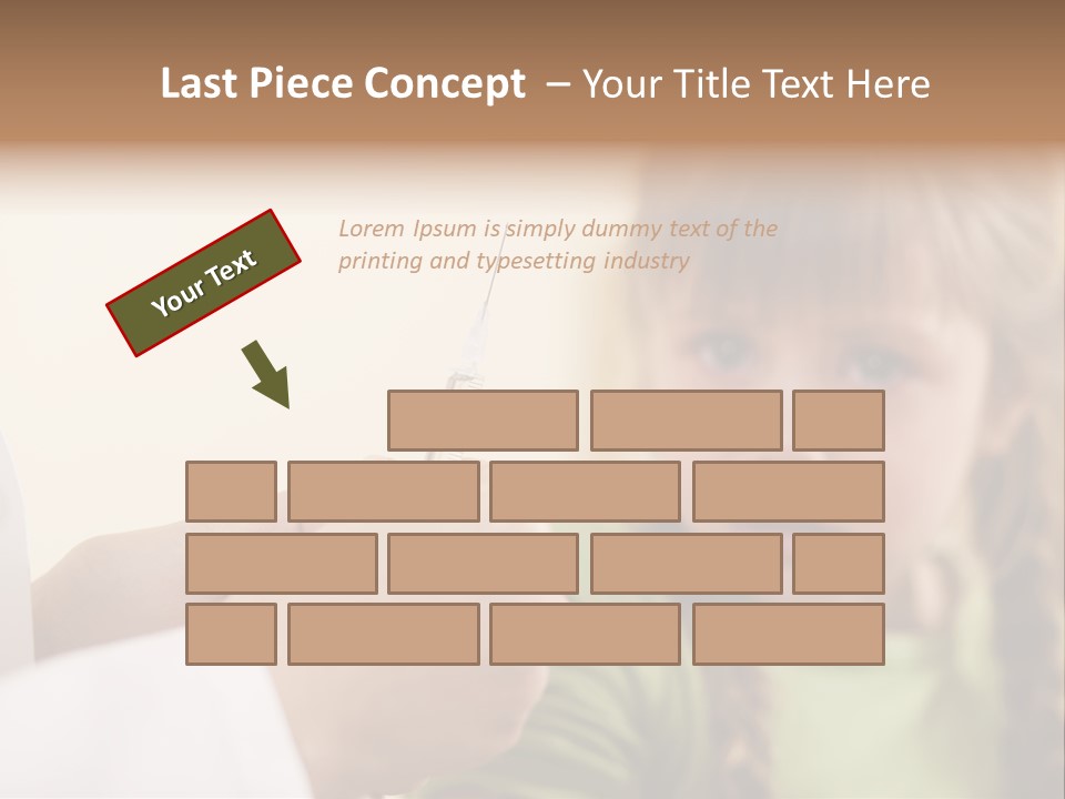 Health Crying Injection PowerPoint Template