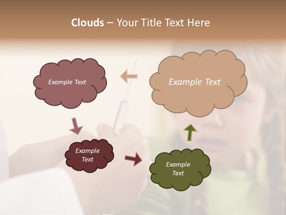 Health Crying Injection PowerPoint Template