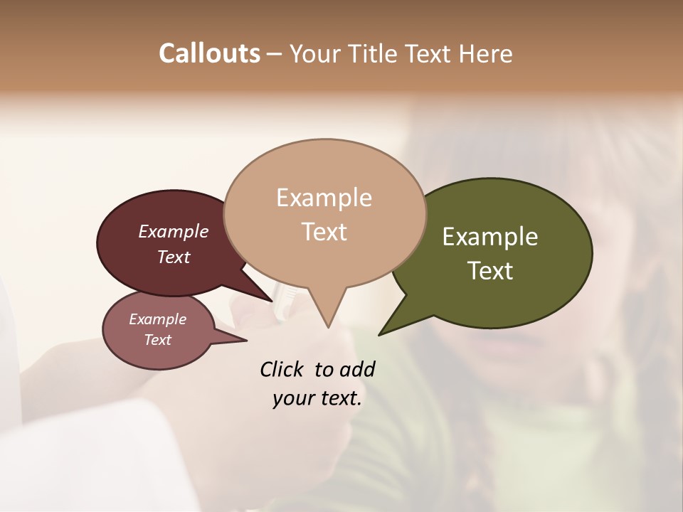 Health Crying Injection PowerPoint Template