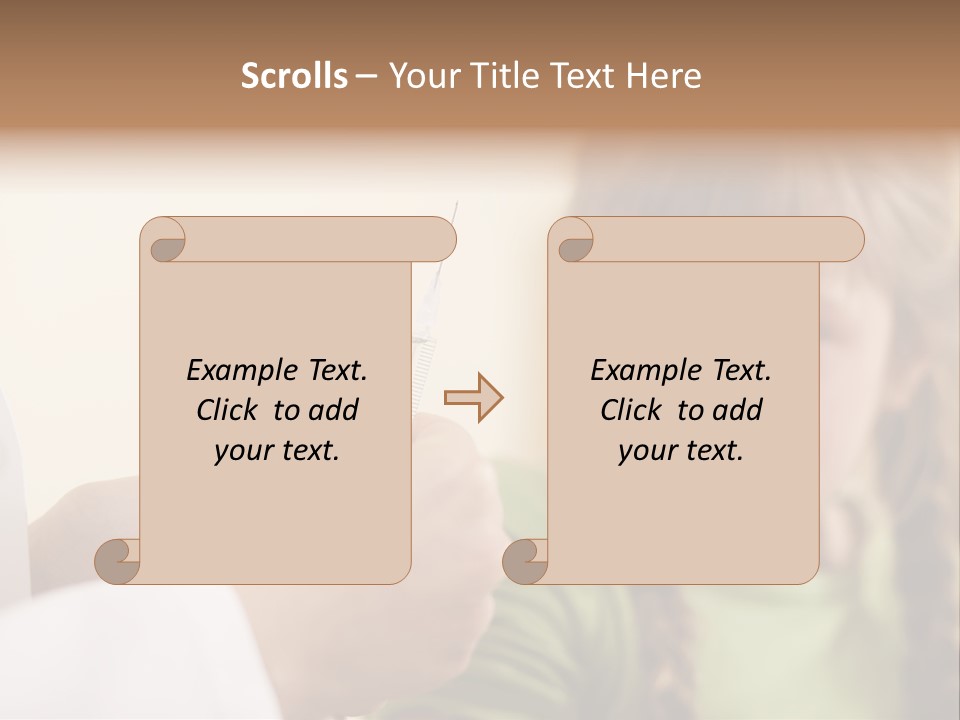 Health Crying Injection PowerPoint Template