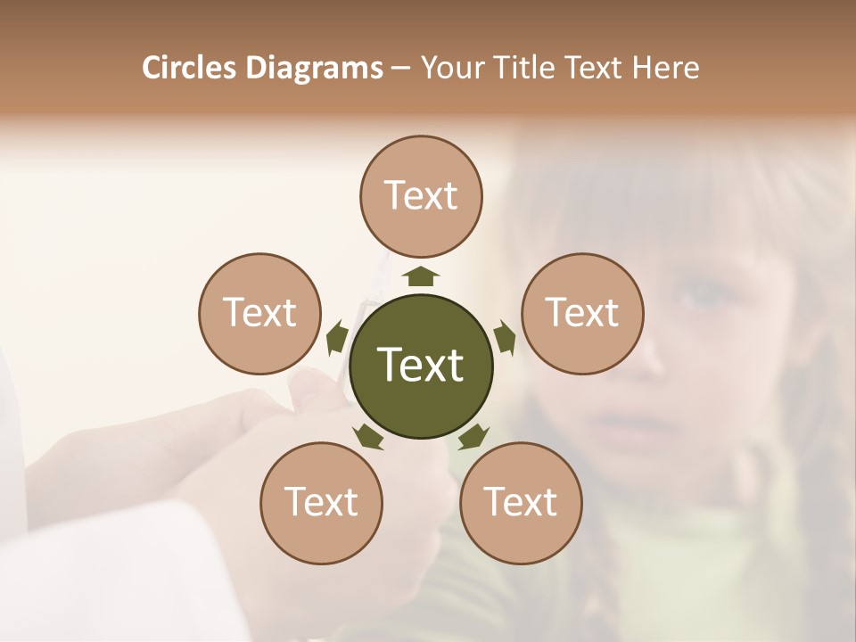 Health Crying Injection PowerPoint Template