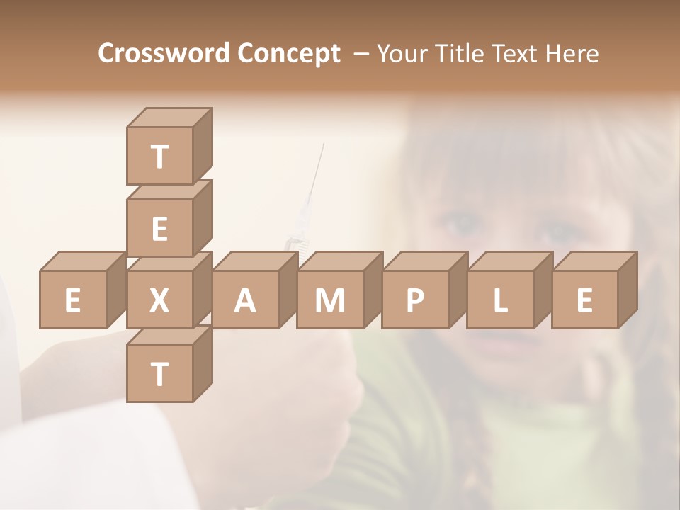 Health Crying Injection PowerPoint Template