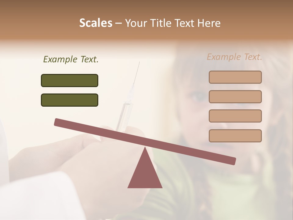 Health Crying Injection PowerPoint Template