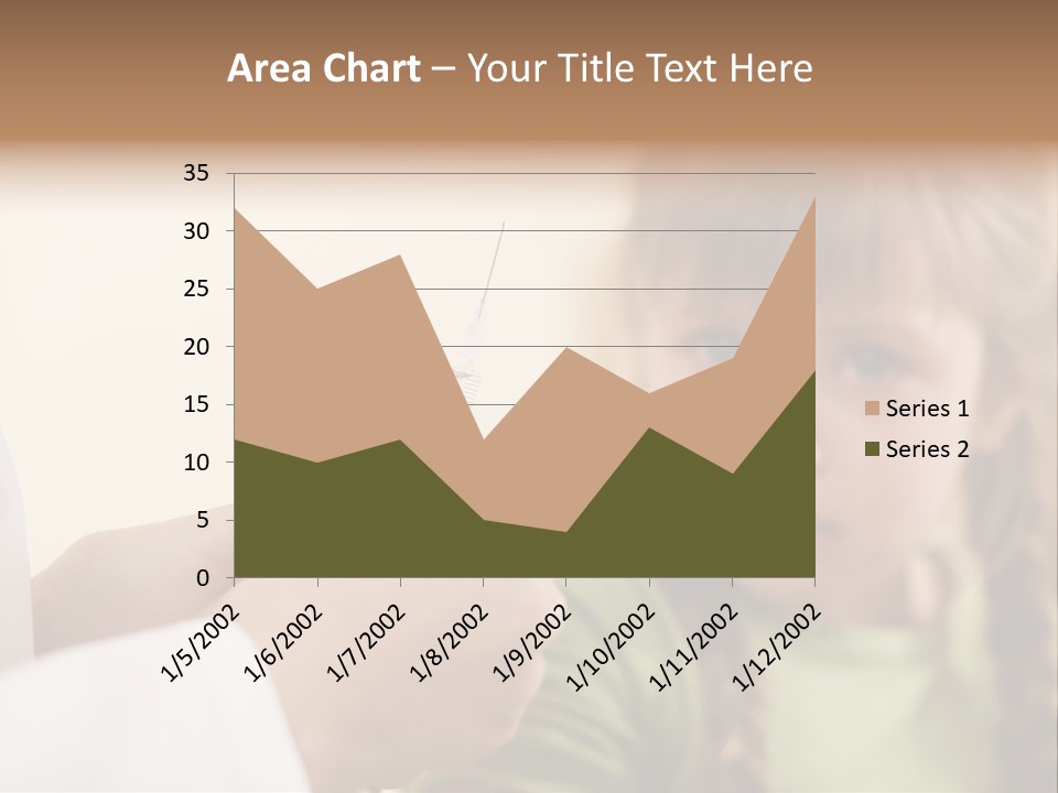 Health Crying Injection PowerPoint Template