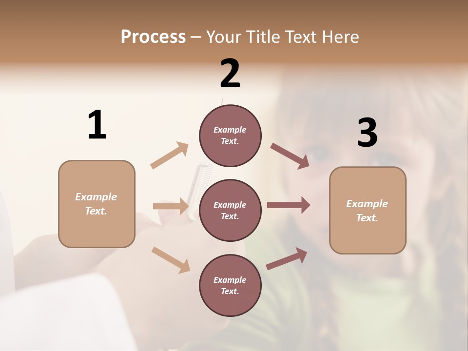 Health Crying Injection PowerPoint Template
