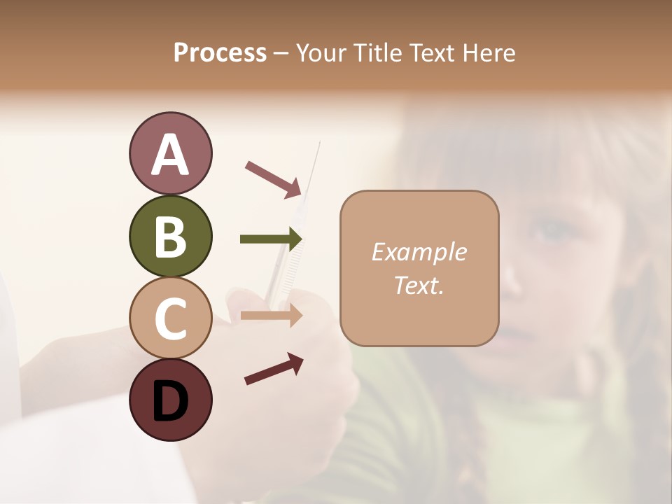 Health Crying Injection PowerPoint Template