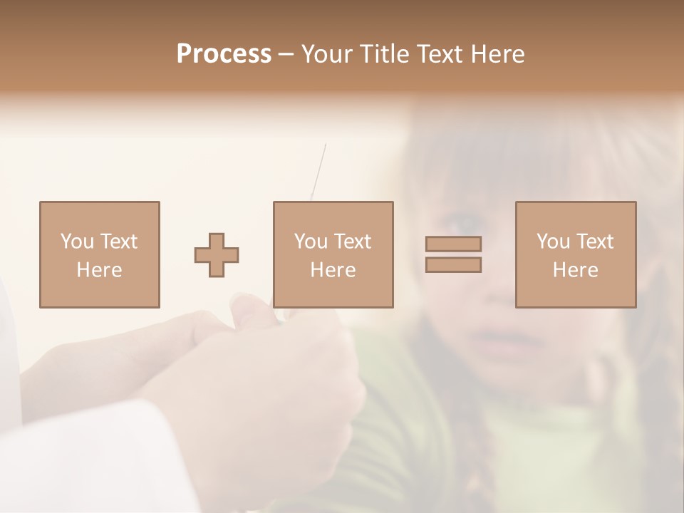 Health Crying Injection PowerPoint Template