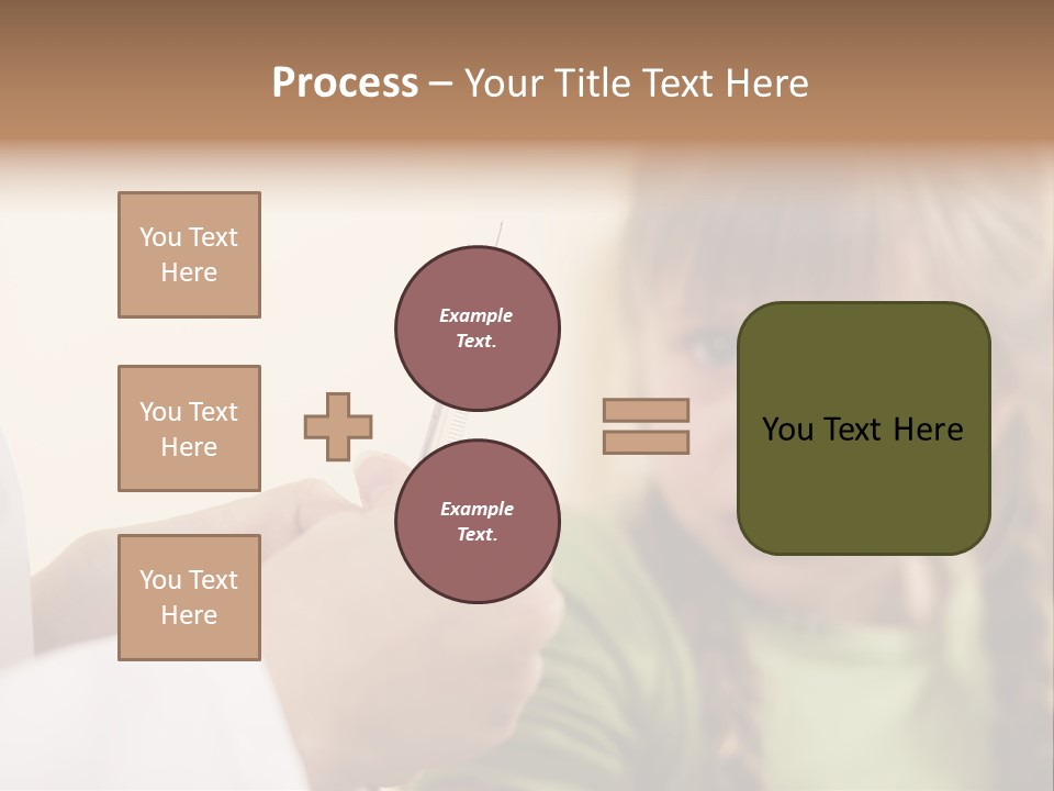 Health Crying Injection PowerPoint Template