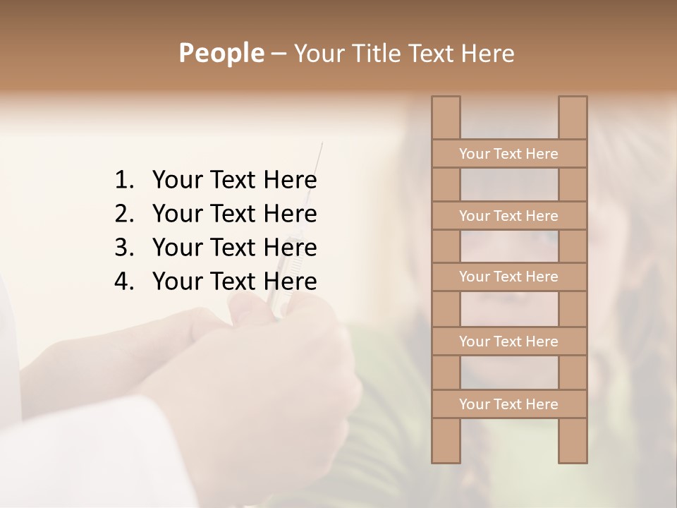 Health Crying Injection PowerPoint Template